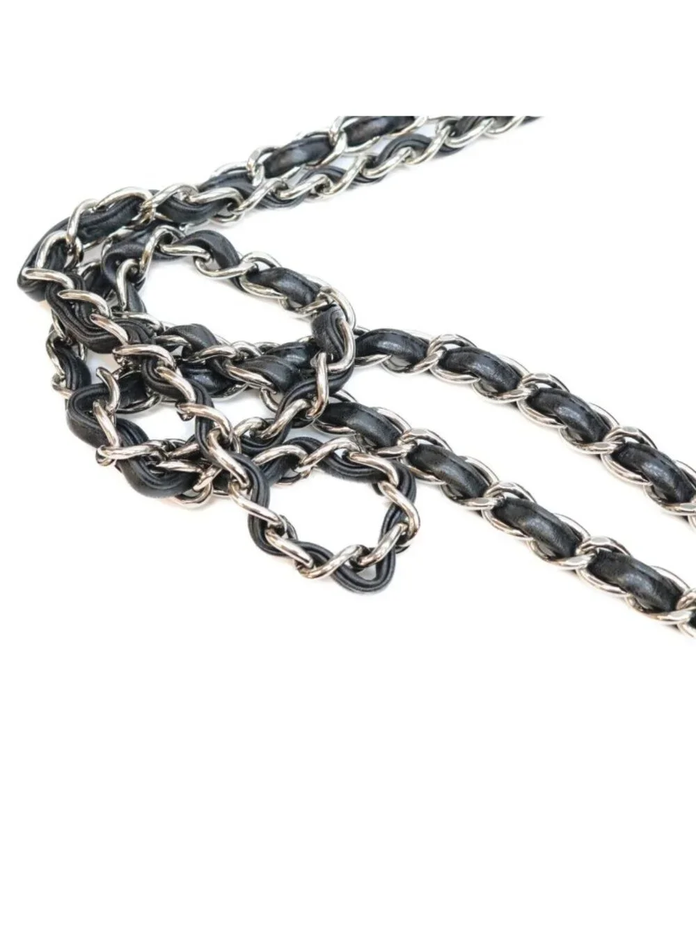 Chanel Black Lamb Silver Double Flap Maxi Quilted 30
